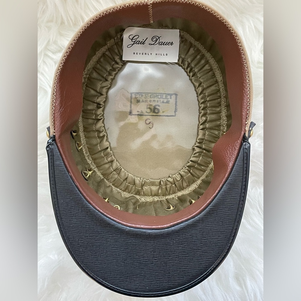 GAIL DAUER of BEVERLY HILLS Vintage Military Inspired Hat - Picture 8 of 13